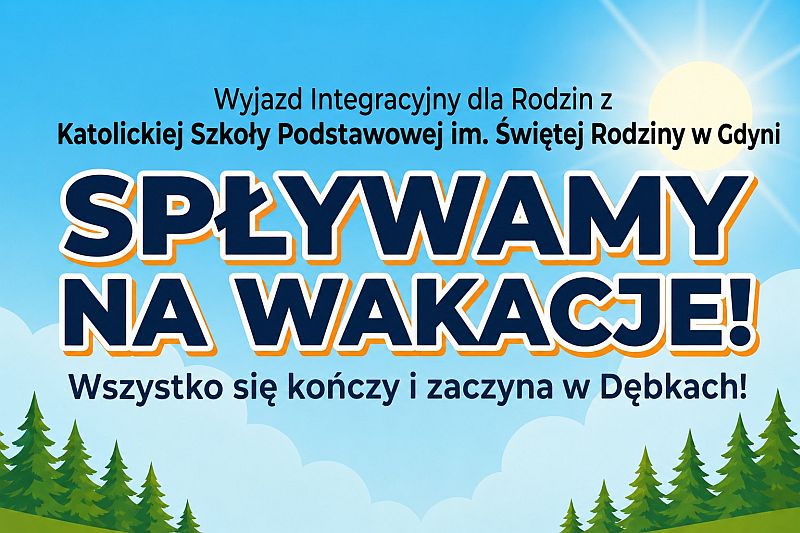 Spływ kajakowy 27.06.2026 r.